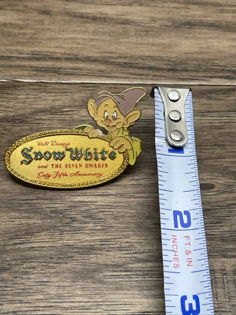 Disney Snow White and the Seven Dwarves 65th Anniversary LE 3600 Pin KG JD